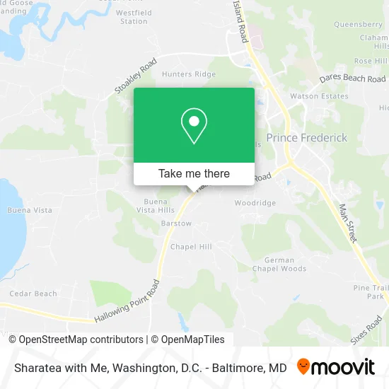 Sharatea with Me map