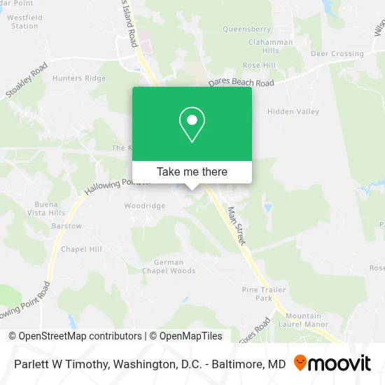 Parlett W Timothy map