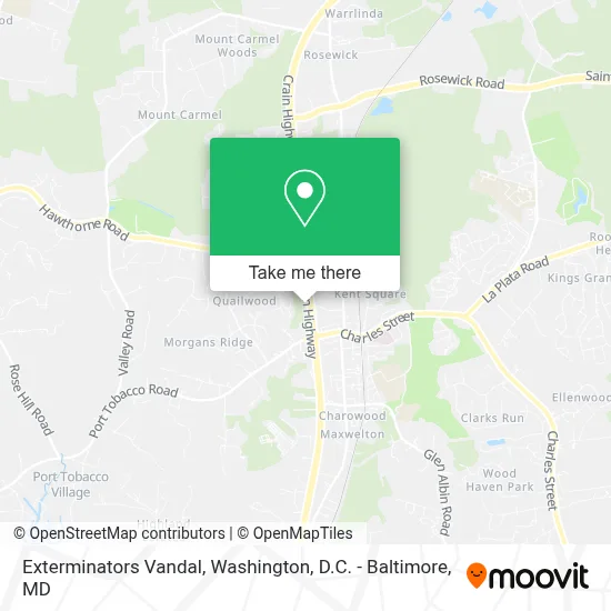 Exterminators Vandal map