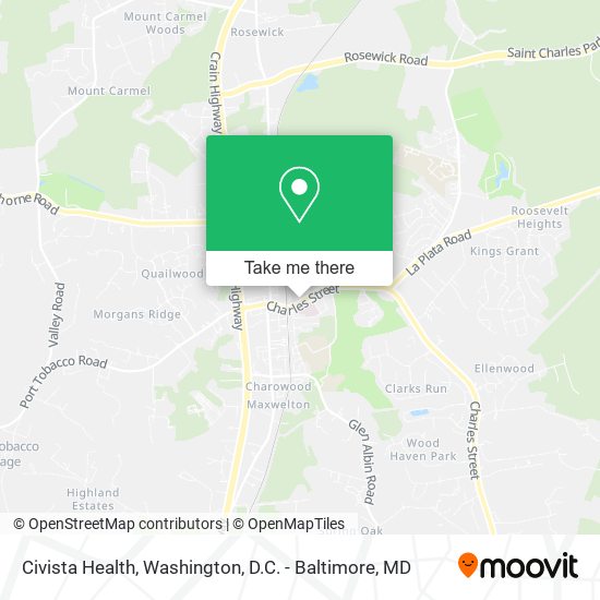 Civista Health map