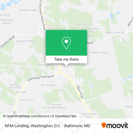 NFM Lending map