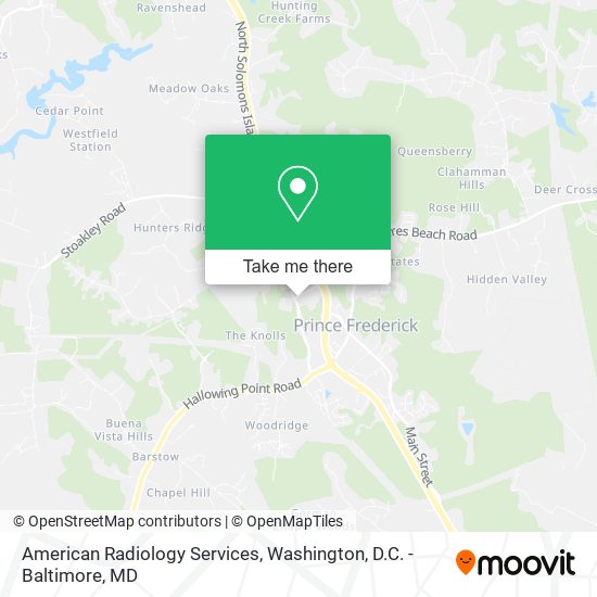 American Radiology Services map
