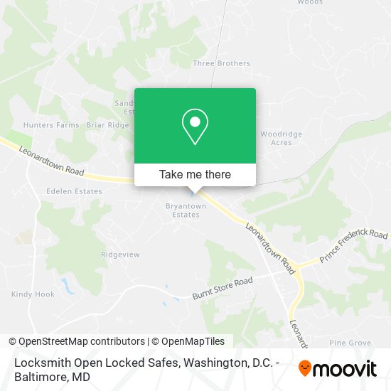 Mapa de Locksmith Open Locked Safes