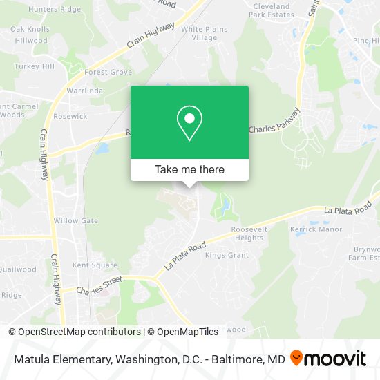 Matula Elementary map