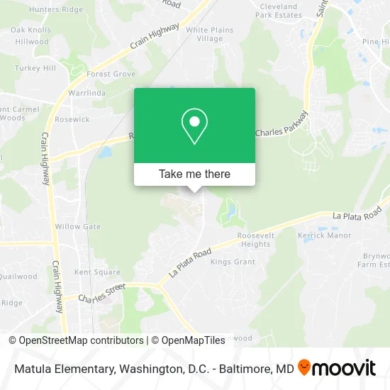 Matula Elementary map