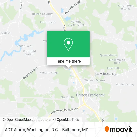 ADT Alarm map