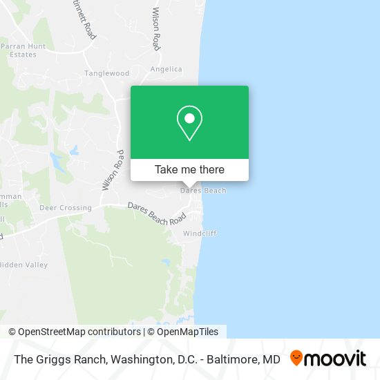 Mapa de The Griggs Ranch