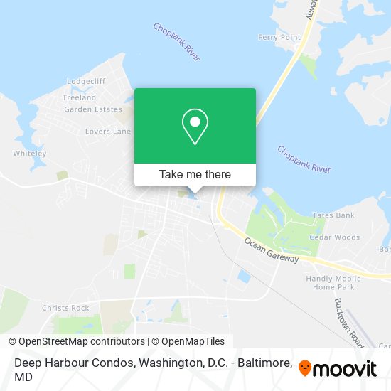 Mapa de Deep Harbour Condos