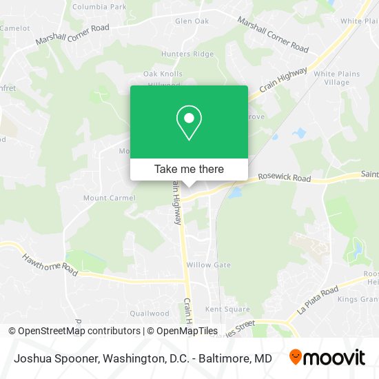 Mapa de Joshua Spooner