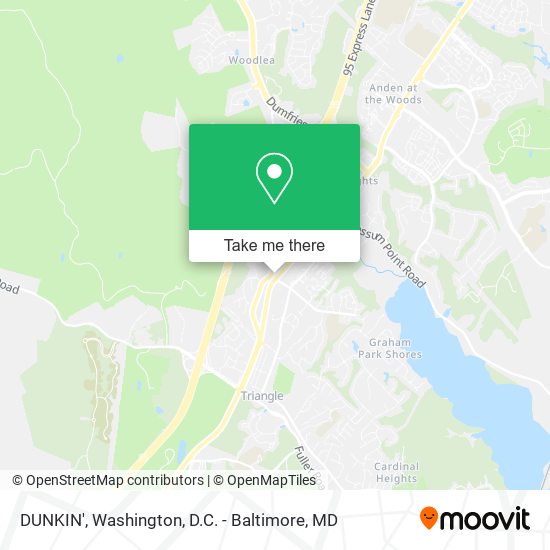 Mapa de DUNKIN'