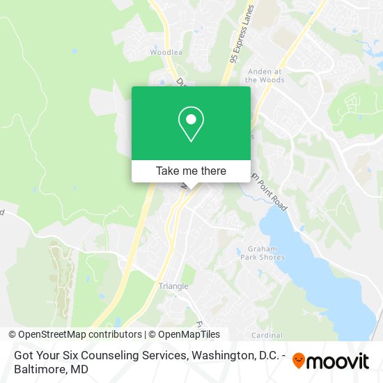 Mapa de Got Your Six Counseling Services
