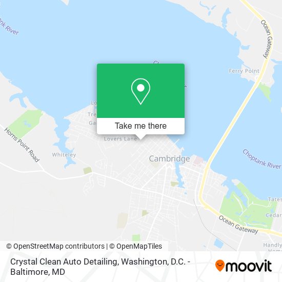 Mapa de Crystal Clean Auto Detailing