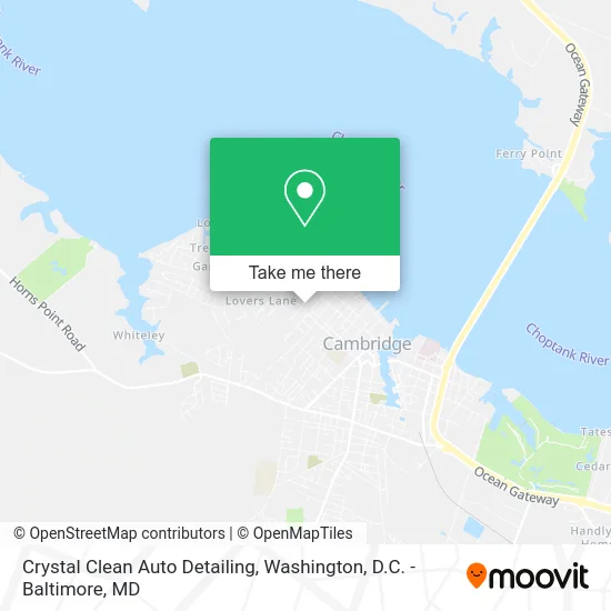 Crystal Clean Auto Detailing map