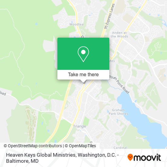 Heaven Keys Global Ministries map