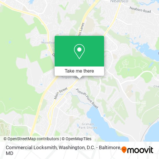 Commercial Locksmith map