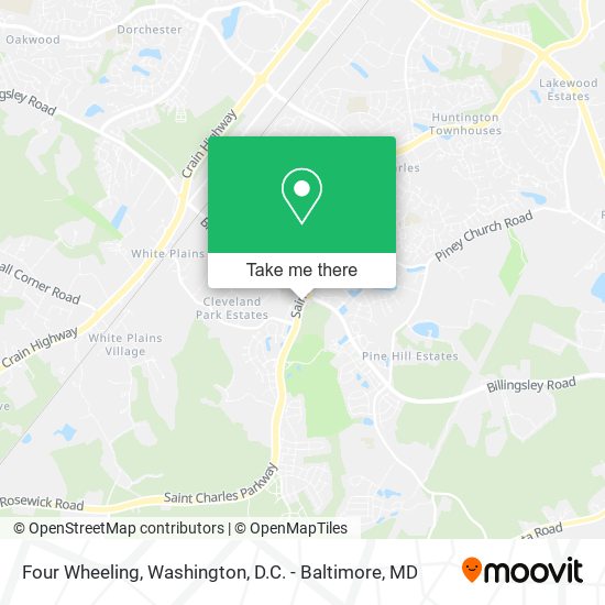 Mapa de Four Wheeling