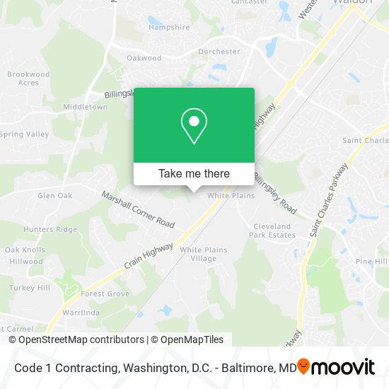 Mapa de Code 1 Contracting