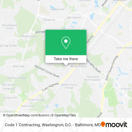 Mapa de Code 1 Contracting