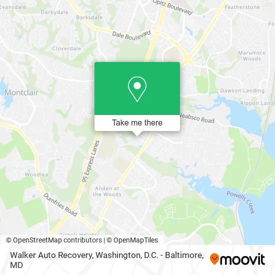 Mapa de Walker Auto Recovery