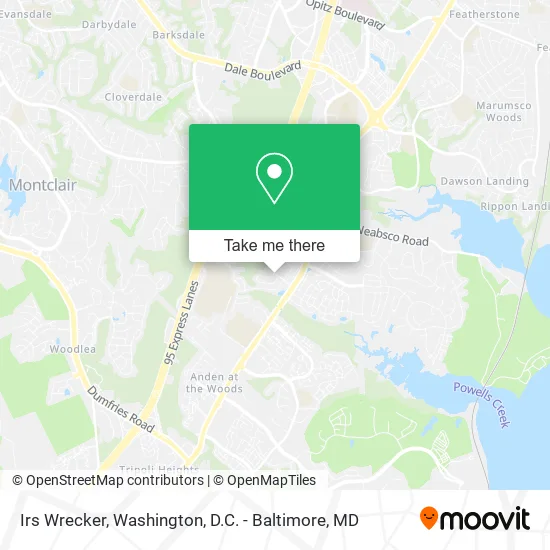 Irs Wrecker map