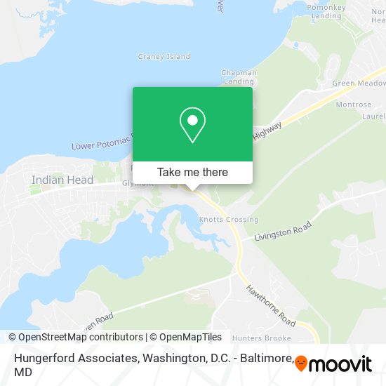Mapa de Hungerford Associates