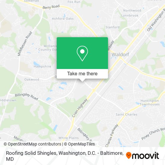 Mapa de Roofing Solid Shingles