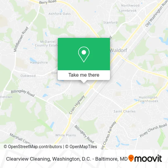 Clearview Cleaning map