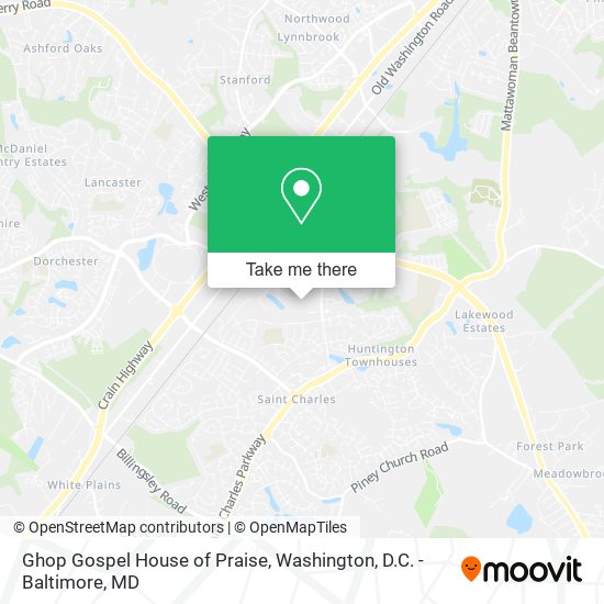 Ghop Gospel House of Praise map