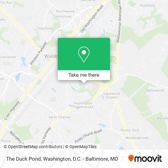 The Duck Pond map