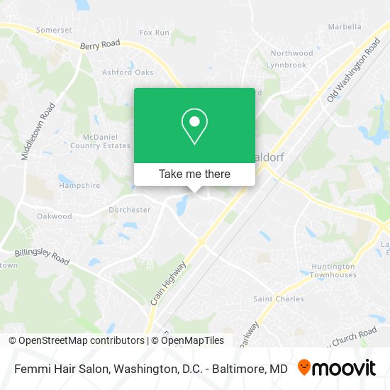 Mapa de Femmi Hair Salon
