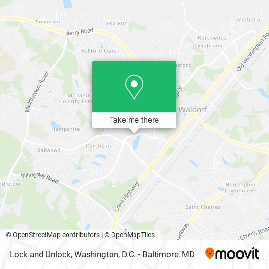 Mapa de Lock and Unlock
