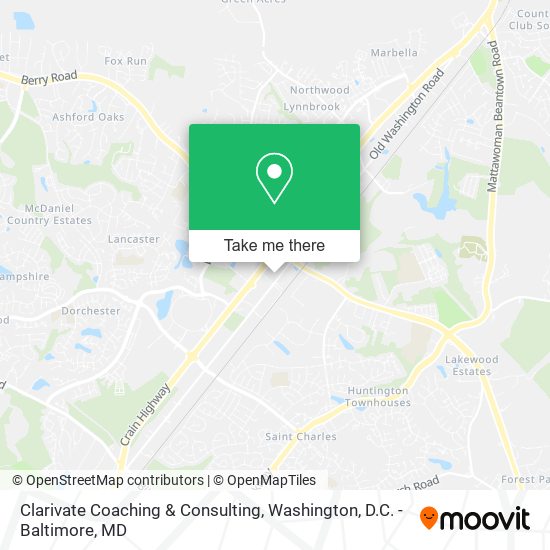 Clarivate Coaching & Consulting map