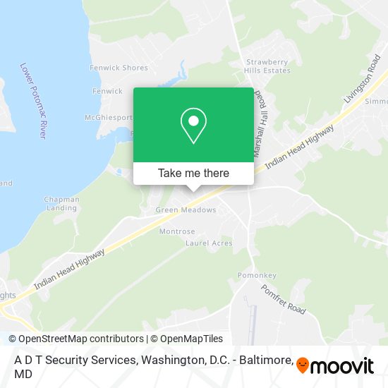 Mapa de A D T Security Services