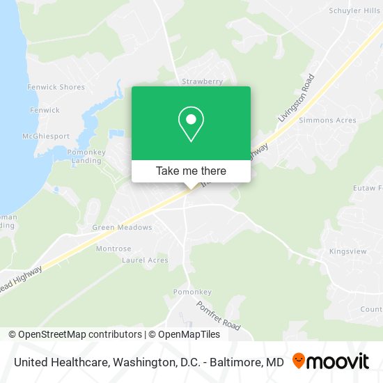 United Healthcare map