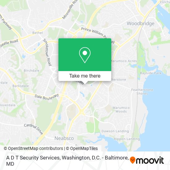 Mapa de A D T Security Services