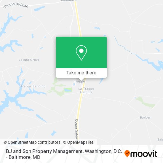 Mapa de BJ and Son Property Management