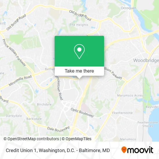 Mapa de Credit Union 1