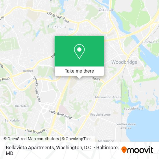 Mapa de Bellavista Apartments