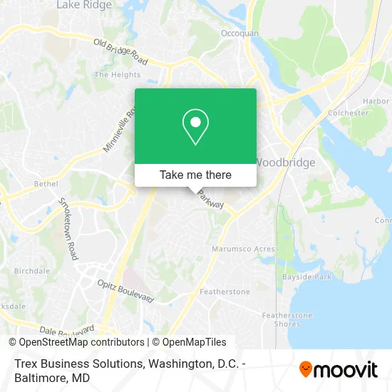 Trex Business Solutions map