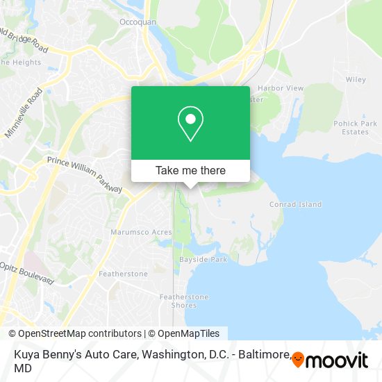 Mapa de Kuya Benny's Auto Care