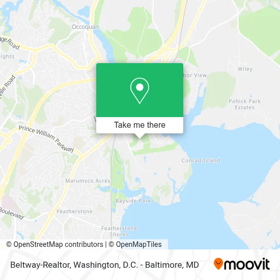 Beltway-Realtor map