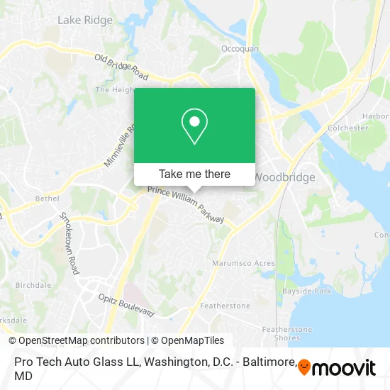 Mapa de Pro Tech Auto Glass LL