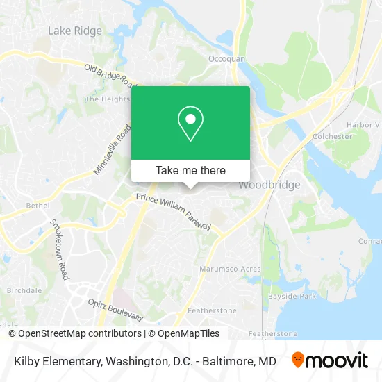 Mapa de Kilby Elementary