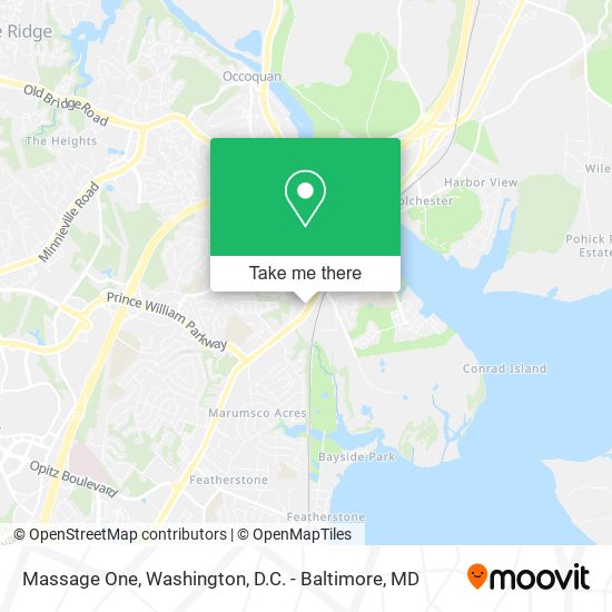 Mapa de Massage One