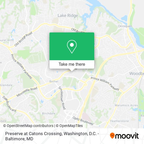 Mapa de Preserve at Catons Crossing