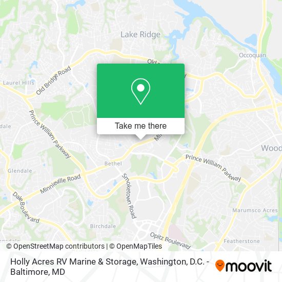 Mapa de Holly Acres RV Marine & Storage