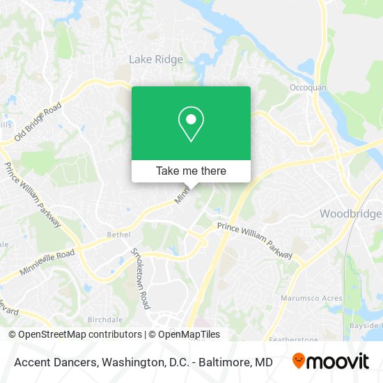 Accent Dancers map