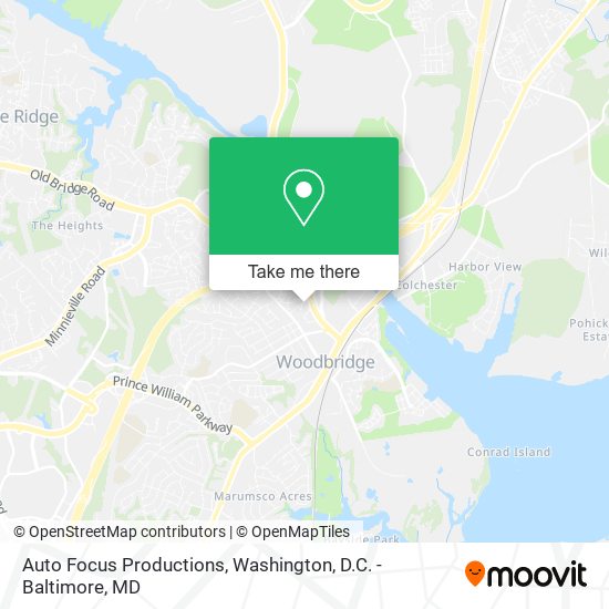 Auto Focus Productions map