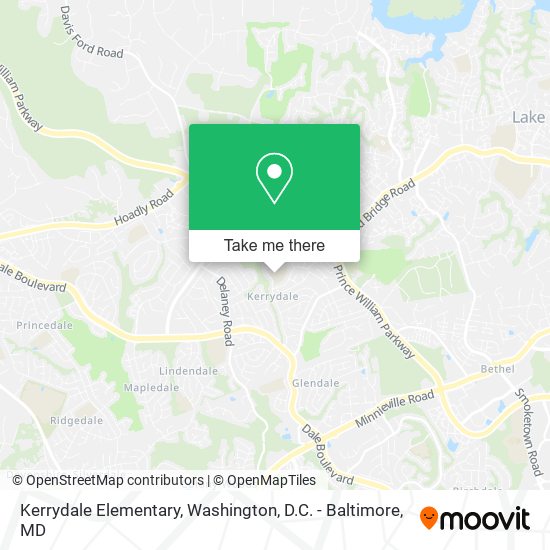 Kerrydale Elementary map