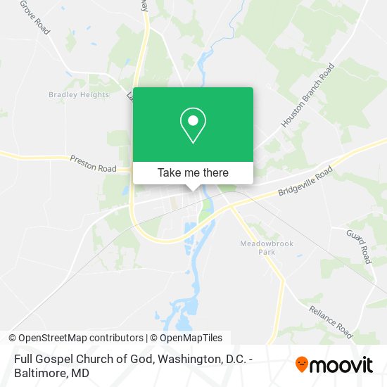 Mapa de Full Gospel Church of God